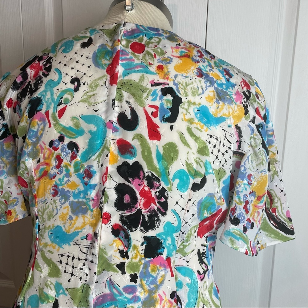 Retro Abstract Dress - Picture 10 of 10
